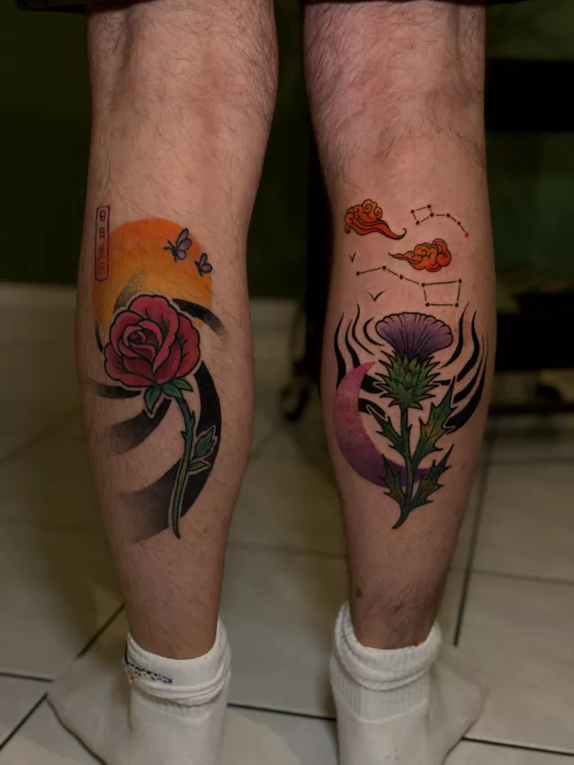 Illustration pour &laquo; Flash ou projet personnalis&eacute; : quoi choisir pour ton tatouage ? &raquo; au Studio Pixel &agrave; Grenoble