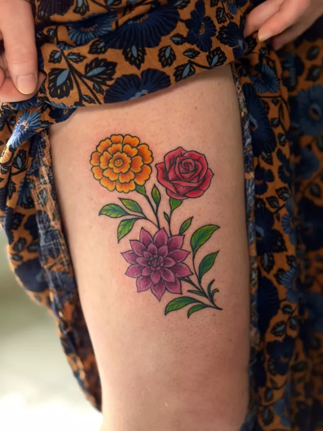 Illustration pour &laquo; Tatouage &agrave; Grenoble : combien pr&eacute;voir selon taille et style ? &raquo; au Studio Pixel &agrave; Grenoble