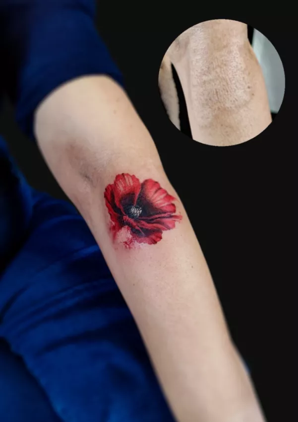 Illustration for Discreet Tattoos in Grenoble: Ideas for Work, Study, Family at Studio Pixel in Grenoble