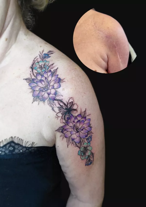 Illustration pour &laquo; Tatouage et piercing &agrave; Grenoble : peut-on tout faire en m&ecirc;me temps ? &raquo; au Studio Pixel &agrave; Grenoble